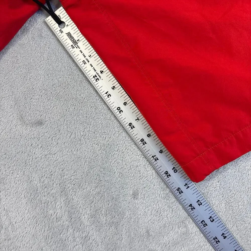 Vintage Y2K Nike Boys Basketball Shorts Red Black White Size Large (14-16) Baggy